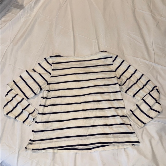Old Navy Black and White Striped Top - Picture 6 of 6